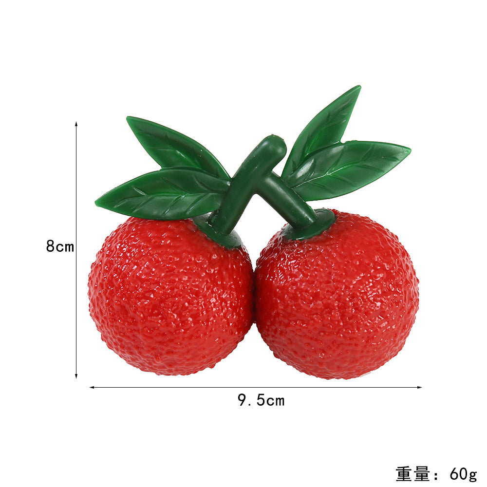 Simulation Litchi Fruit Pinch Le Fluid Slow Rebound Decompression Vent Pinch Le Artifact Toy Factory Direct Sales